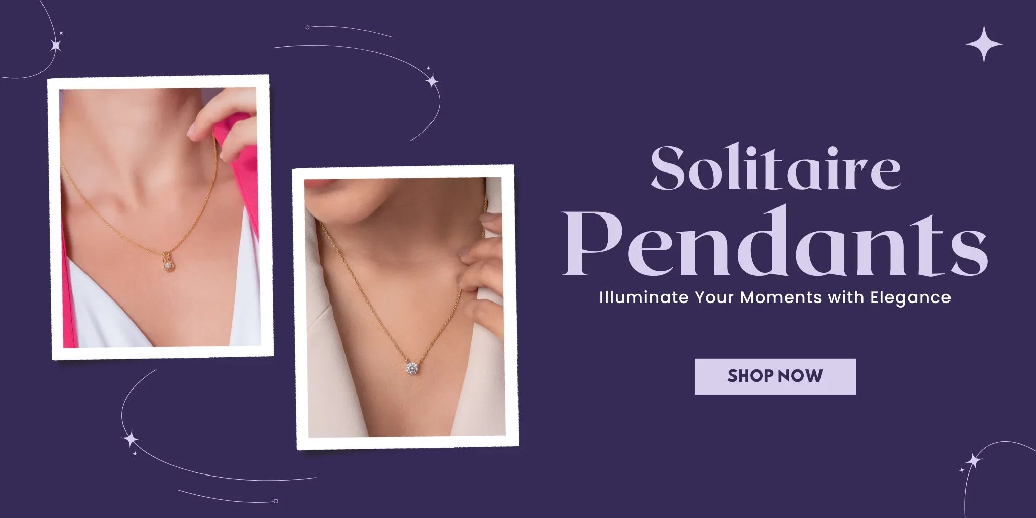 SOLITAIRE PENDANTS