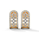 Toruni Silver Earrings for Women | 22KT Gold Vermeil - Shinez By Baxi Jewellers