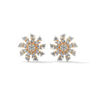 Amala Silver Earrings for Women | 22KT Gold Vermeil - Shinez By Baxi Jewellers