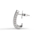 Celine Silver Hoop Earrings for Women - Shinez By Baxi Jewellers