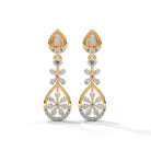 Judee Silver Dangle Earrings | 22KT Gold Vermeil - Shinez By Baxi Jewellers