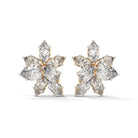 Elka Fancy Silver Stud Earrings for Women - Shinez By Baxi Jewellers