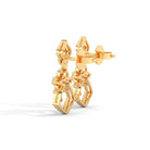 Kahli Silver Dangle Earrings | 22KT Gold Vermeil - Shinez By Baxi Jewellers