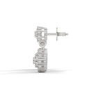 Alfie Silver Drop Earrings | White Gold - Shinez By Baxi Jewellers