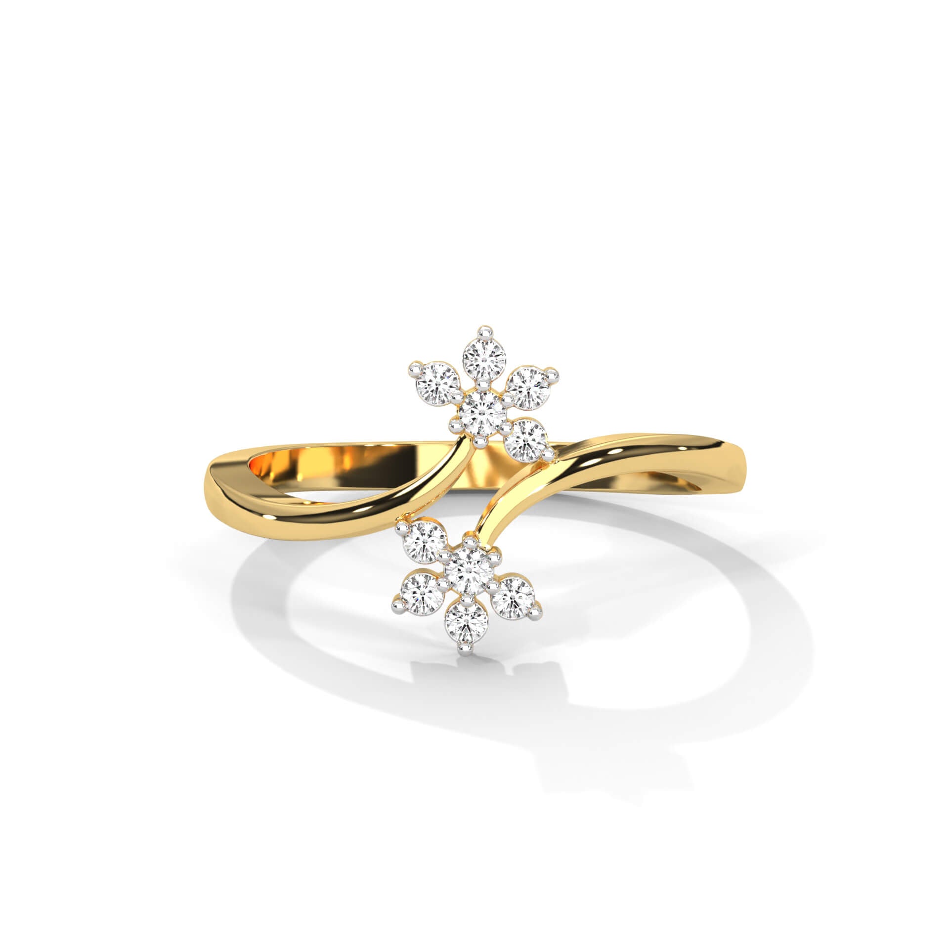 Nataria Silver Ring for Women - Shinez By Baxi Jewellers