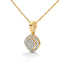 Anya Silver Pendant with chain | 22KT Gold Vermeil - Shinez By Baxi Jewellers