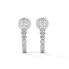 Rashi Silver Hoop Earrings for Women - Shinez By Baxi Jewellers