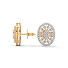 Marry Silver Stud Earrings | 22KT Gold Vermeil - Shinez By Baxi Jewellers