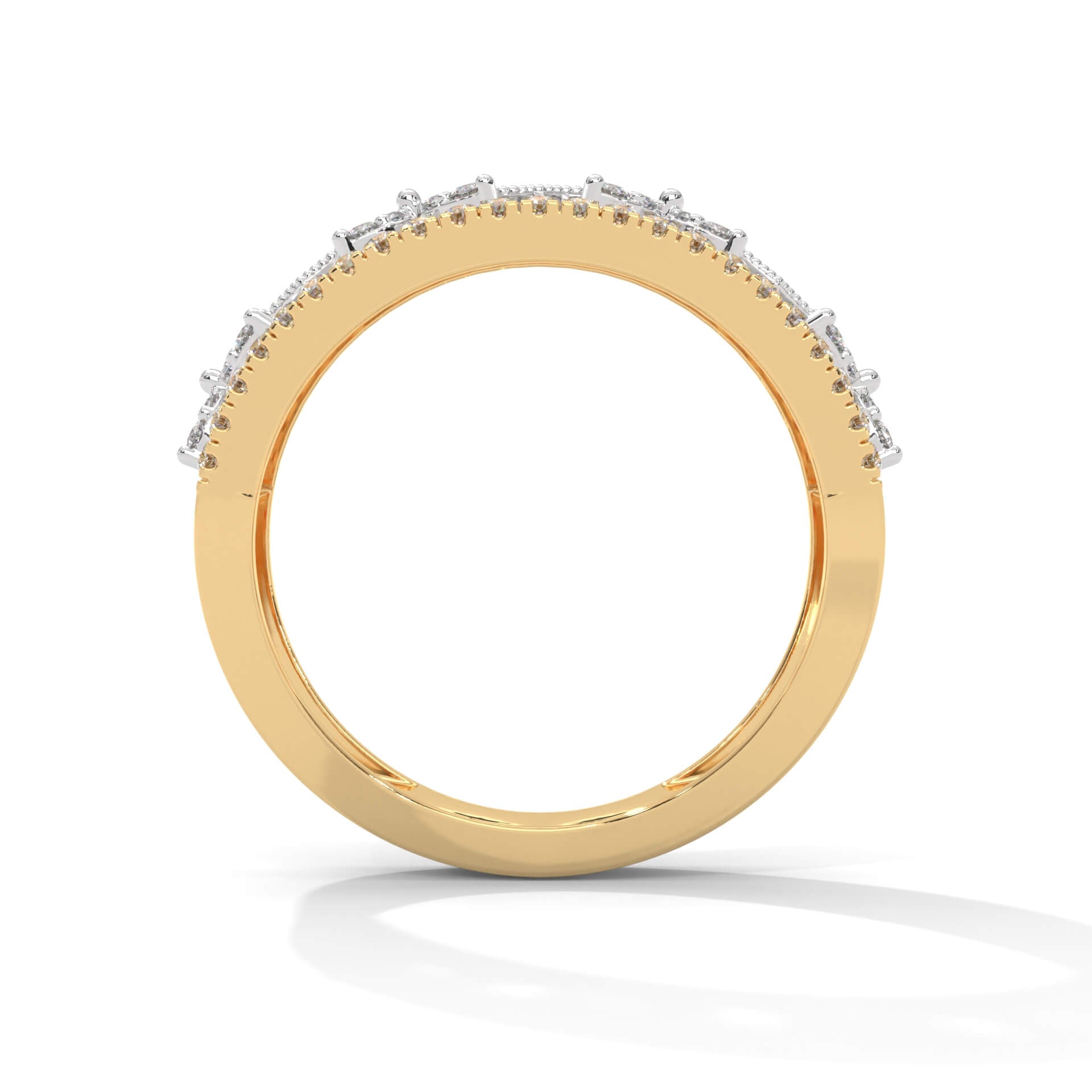 Nuray Silver Ring for Women | 22KT Gold Vermeil - Shinez By Baxi Jewellers