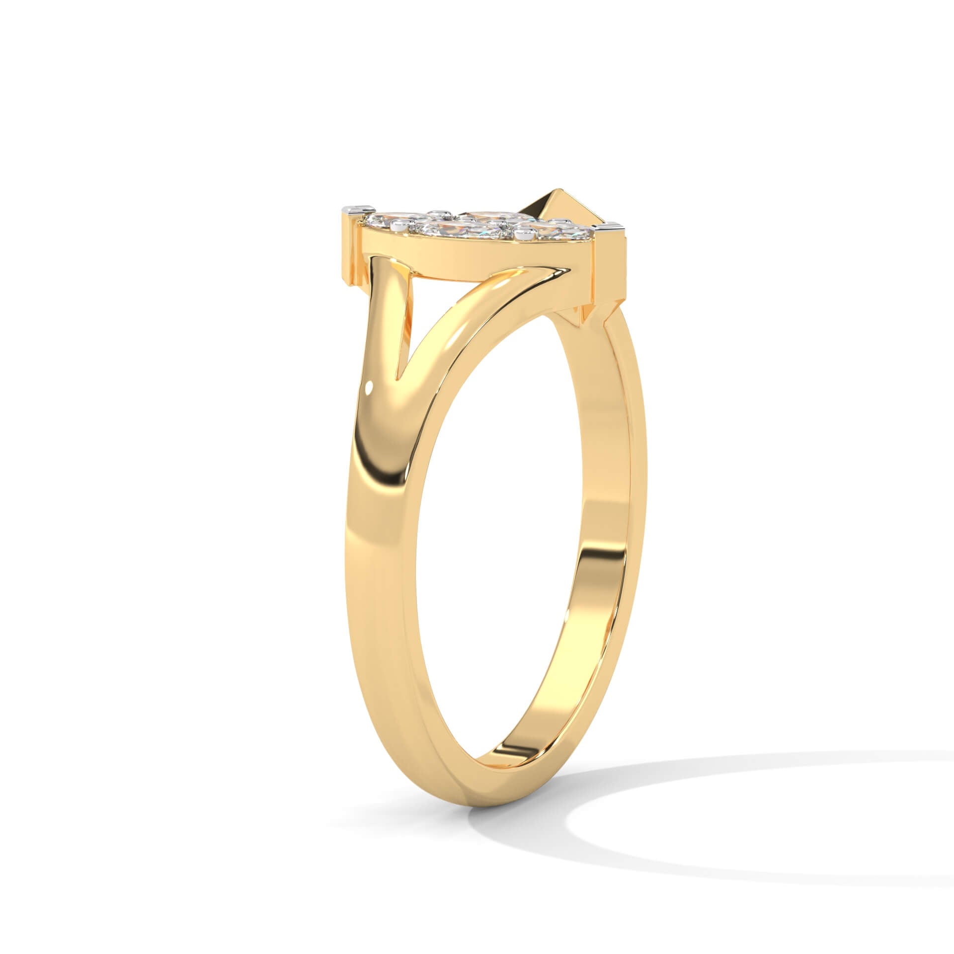 Lia Silver Adjustable Ring | 22KT Gold Vermeil - Shinez By Baxi Jewellers