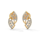 Fryda Silver Earrings for Women | 22KT Gold Vermeil - Shinez By Baxi Jewellers