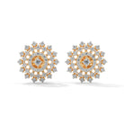 Audrey Silver Stud Earrings for Women - Shinez By Baxi Jewellers