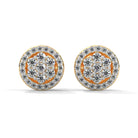 Matila Silver Stud Earrings for Women - Shinez By Baxi Jewellers