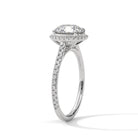 Adira 2 Carat Solitaire Silver Ring White Gold - Shinez By Baxi Jewellers