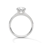 Anaya 2 Carat Solitaire Silver Ring - Shinez By Baxi Jewellers