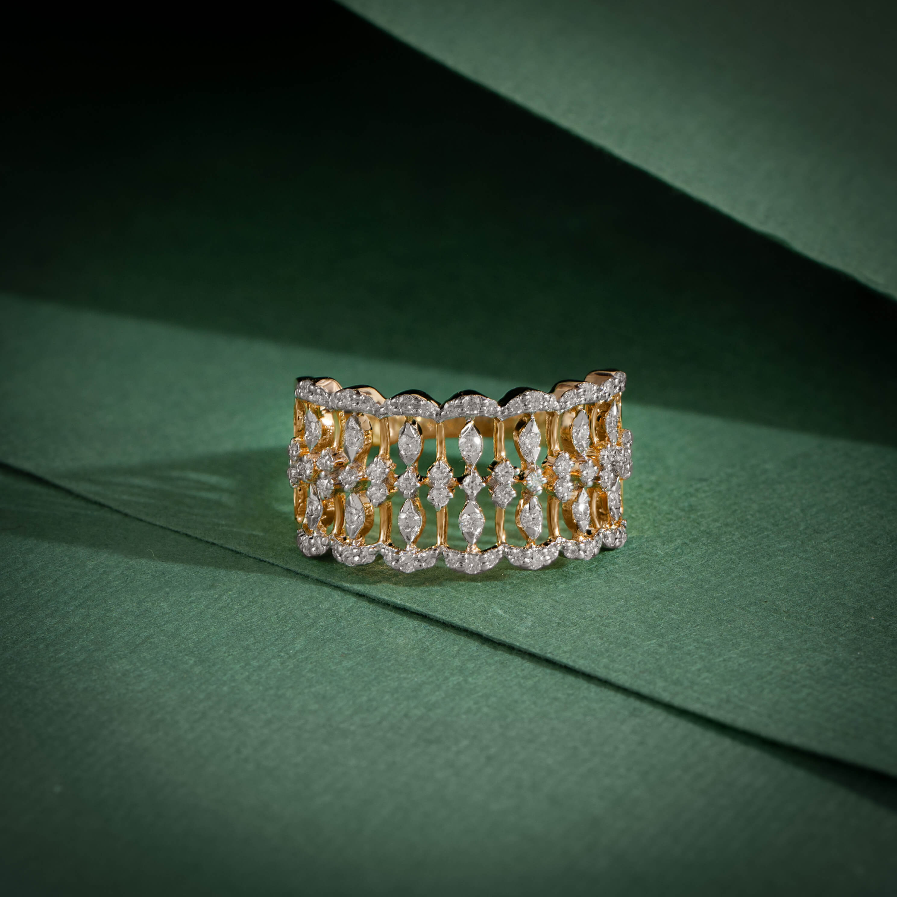Adae Silver Ring for Women - Shinez By Baxi Jewellers