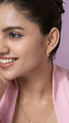 Elida Silver Earrings for Women | 22KT Gold Vermeil - Shinez By Baxi Jewellers