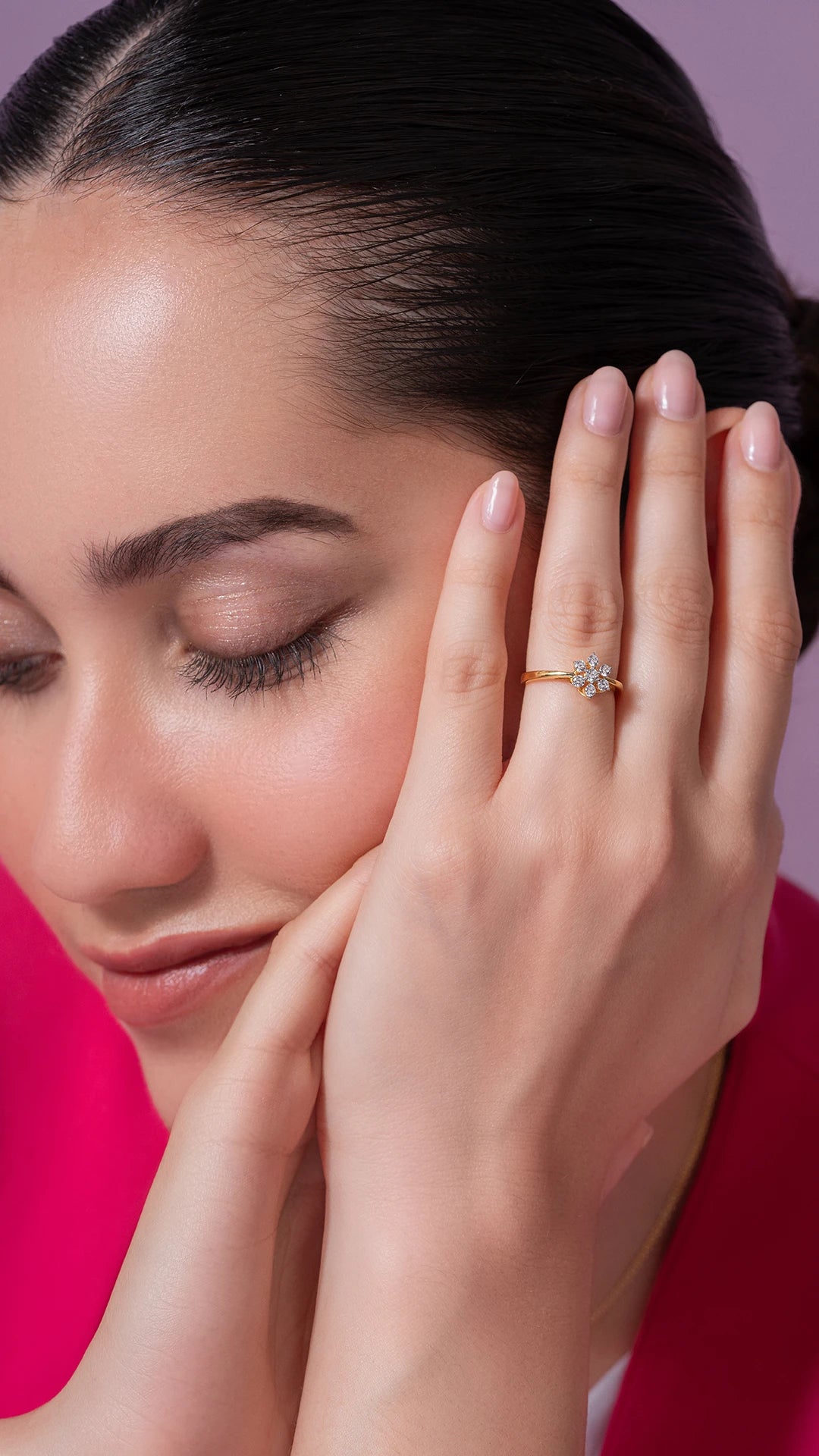 Ayaan Silver Adjustable Ring | 22KT Gold Vermeil - Shinez By Baxi Jewellers