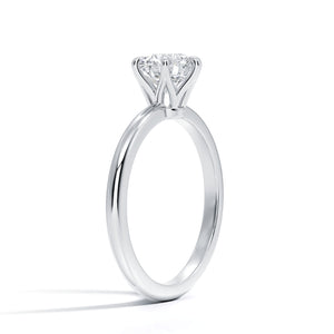 Swaggy 1 carat Solitaire Silver Ring - Shinez By Baxi Jewellers