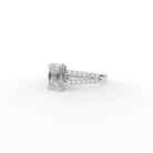 FREYA EMERALD CUT SOLITAIRE SILVER RING - Shinez By Baxi Jewellers