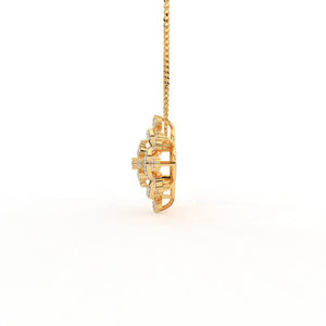 Kara Designer Silver Pendant for Women - Shinez By Baxi Jewellers
