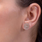 Marry Silver Stud Earrings for Women - Shinez By Baxi Jewellers