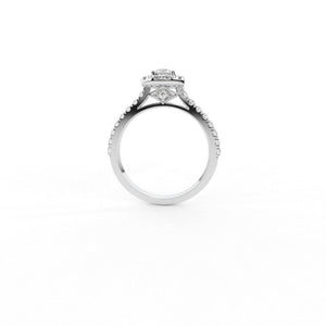 Peter Solitaire Silver Ring for Women - Shinez By Baxi Jewellers